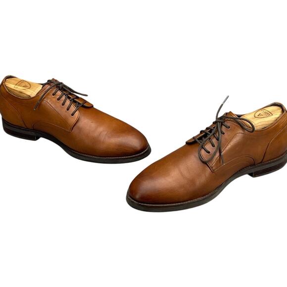 Cole Haan Lewis Grand Brown Leather Lace Up Derby Oxford Dress Shoe Men 8M main image 6